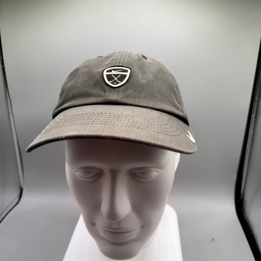 Nike Golf Shield Strapback Hat Cardinal Gold Club Stanford